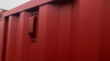 Kryt ventilátoru kontejneru