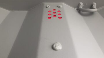 Kryt ventilátoru kontejneru