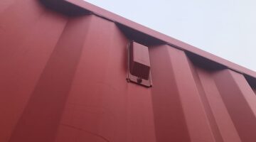 Kryt ventilátoru kontejneru